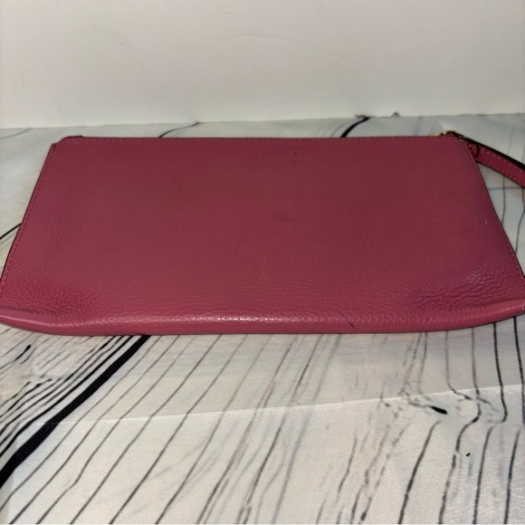 Michael Kors Fulton Zip Wallet Pink Large Leather - Picture 5 of 9